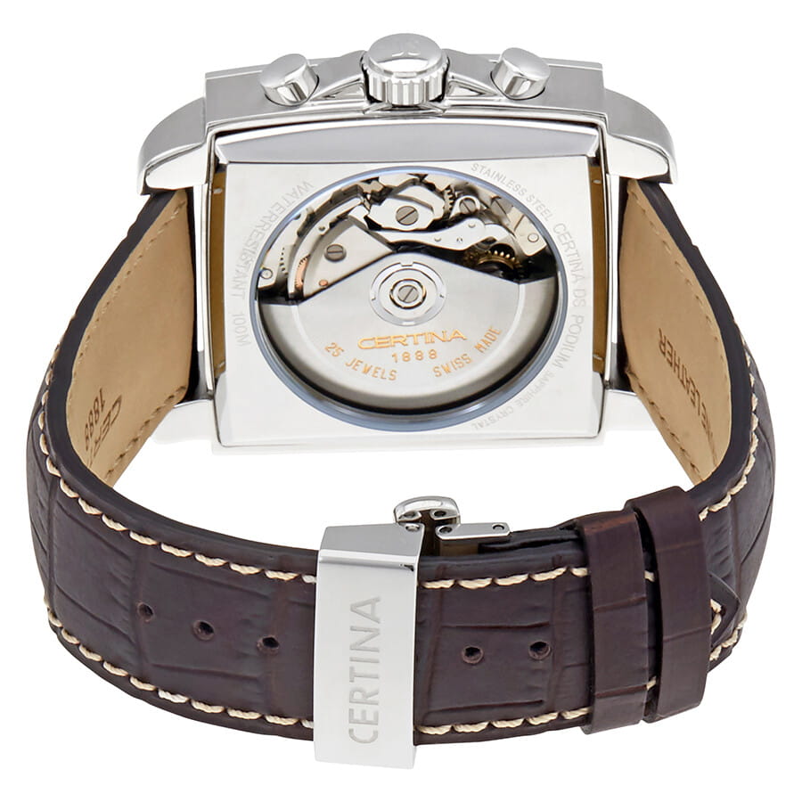 Certina Certina DS Podium C001.514.16.057.00, ds podium швейцария мужские часы на браслете кожаный боковой вид