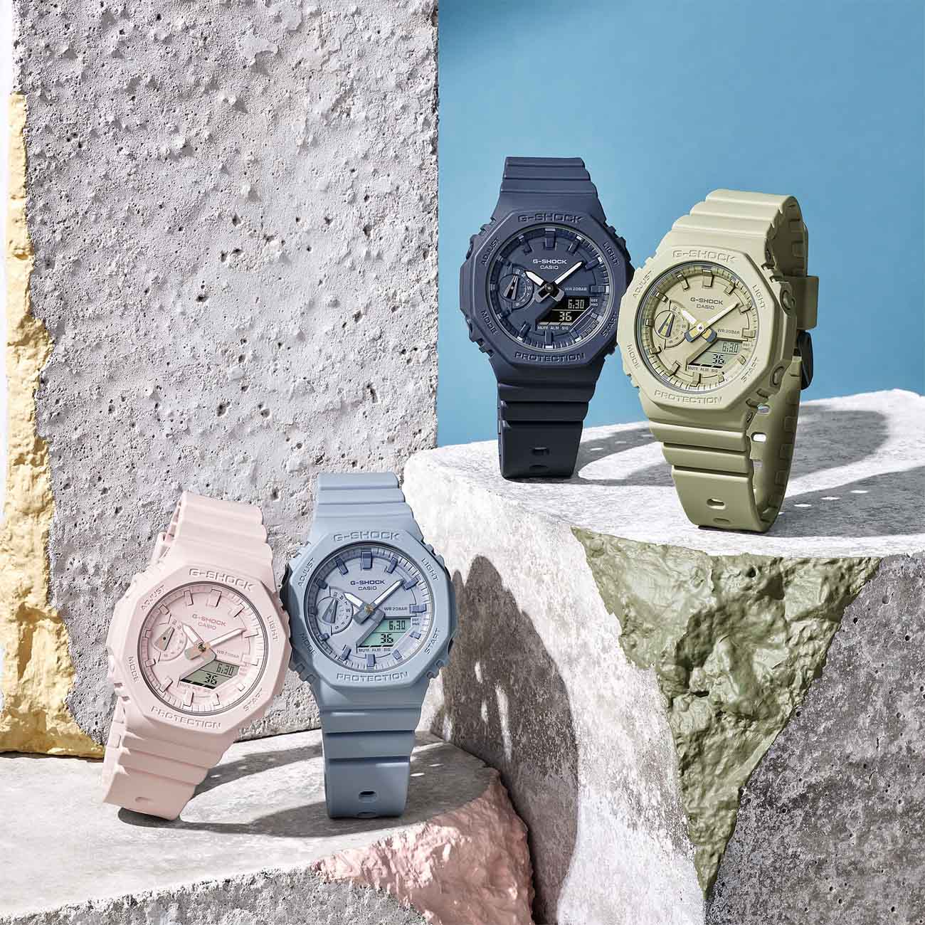 Casio Casio G-Shock GMA-S2100BA-4A  - задняя крышка пластик корпуса, япония часы