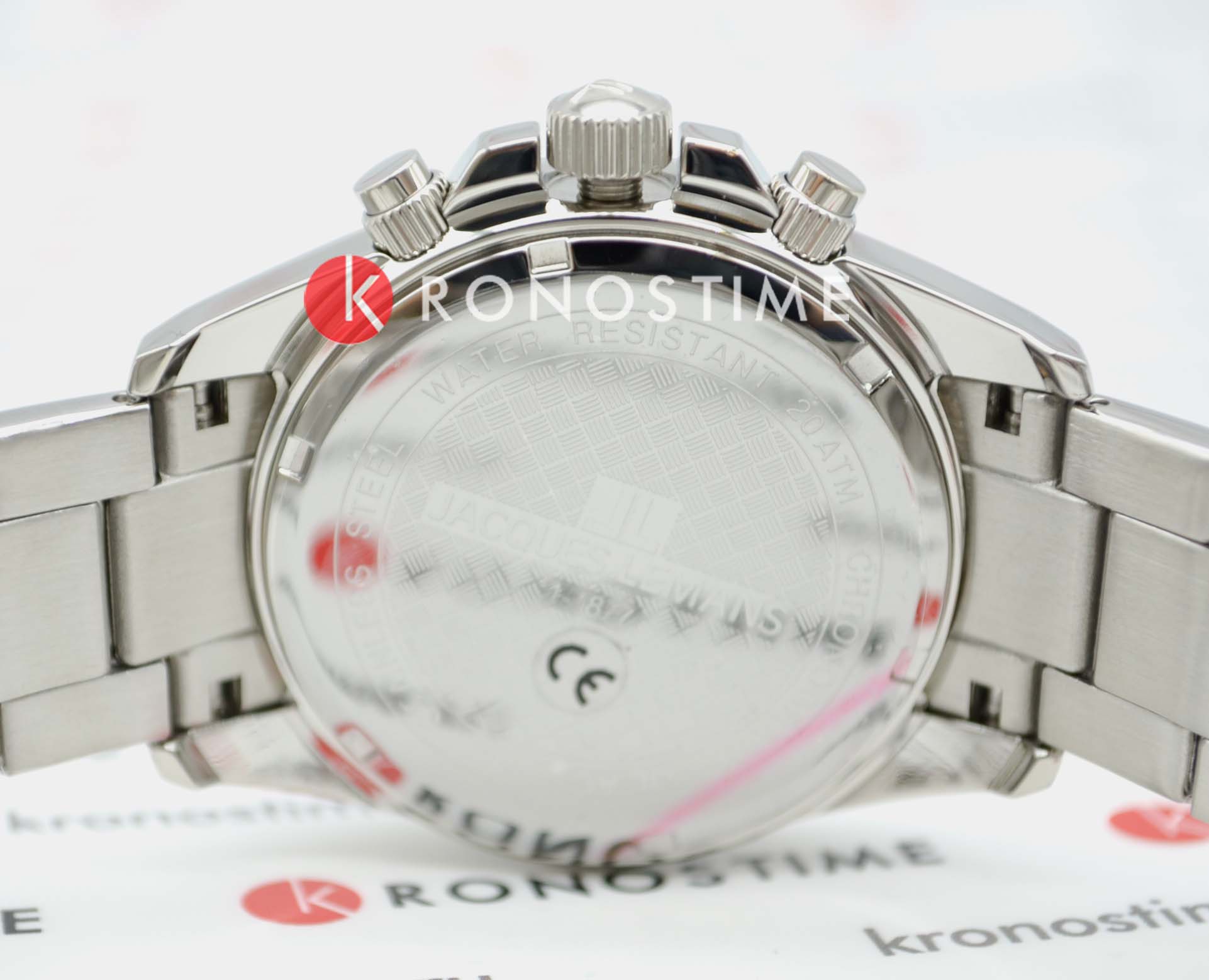 Jacques Lemans Jacques Lemans Liverpool 1-1877E  — детали корпуса и нержавеющая сталь