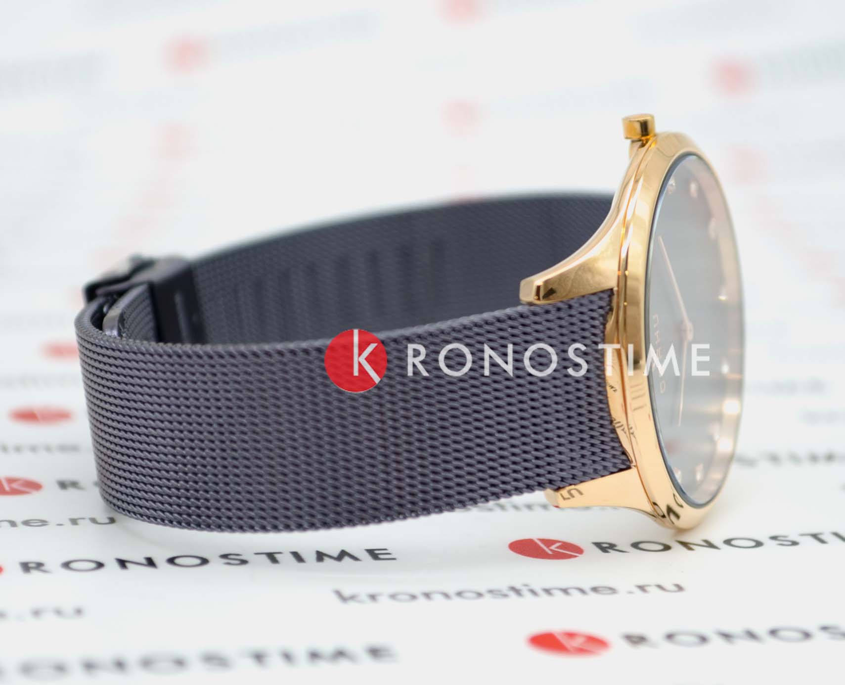 Оригинальные часы Obaku Obaku Fin Walnut V217LXVNMN кварцевые калибр механизма  общий вид