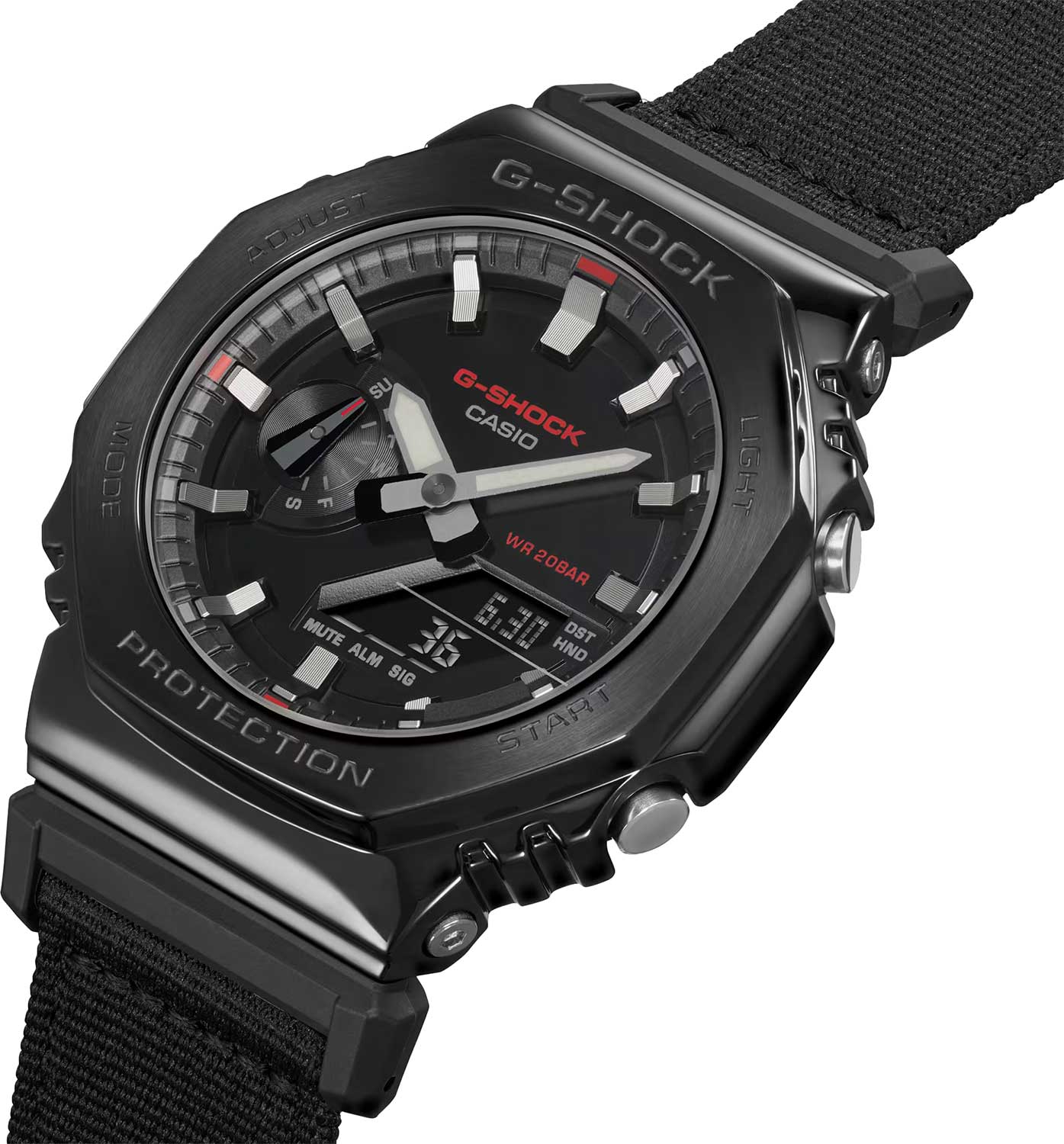 Оригинальные часы Casio Casio G-Shock GM-2100CB-1ADR (GM-2100CB-1A) электронные калибр механизма  общий вид