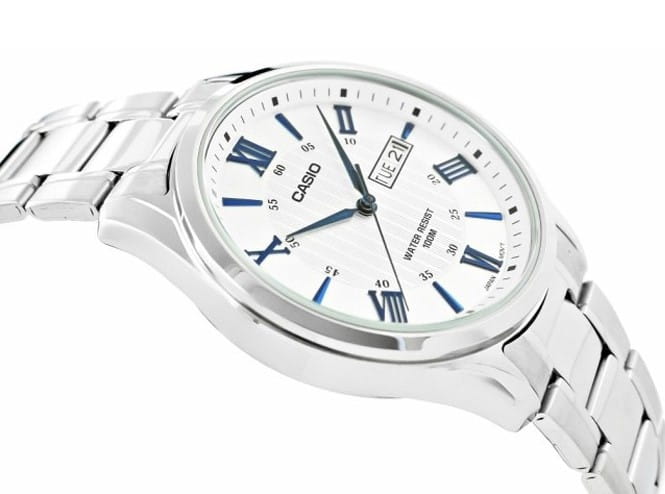 Casio Casio Collection MTP-1384D-7A2VDF (MTP-1384D-7A2)  - задняя крышка металл сталь корпуса, япония часы