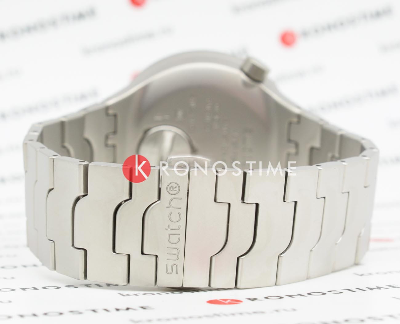 Swatch Swatch Big Bold Irony Standard SB07S100G кварцевые женские часы часы крупный план бирюзовый циферблата
